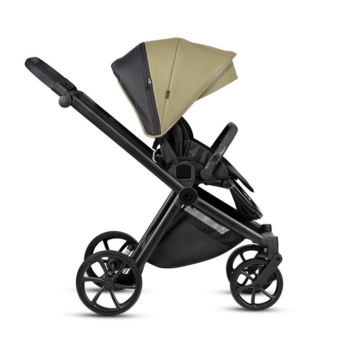 Tutis MIO3+ Leather 2-in-1 Stroller - Olive
