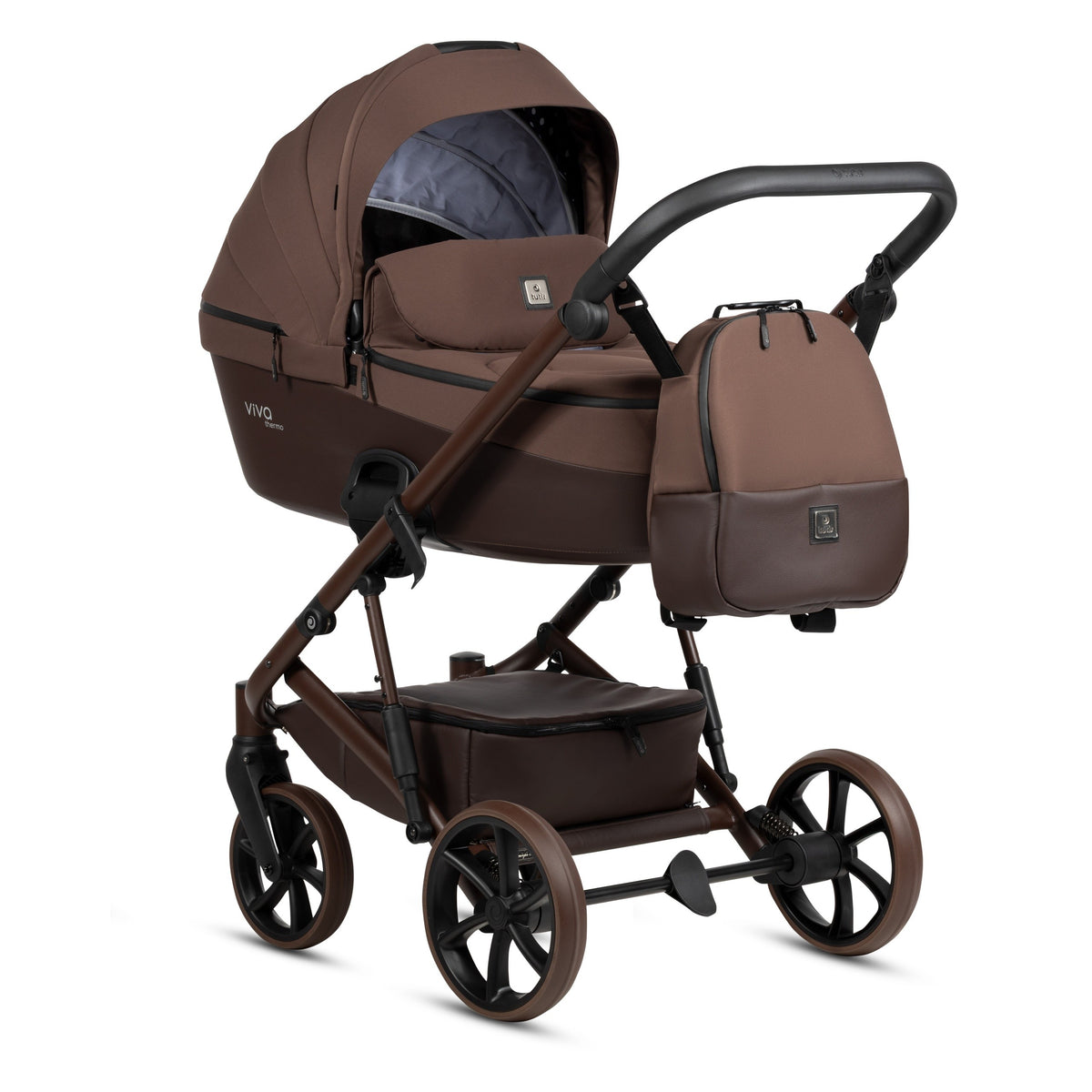 Tutis Viva 6+ Essential 2-in-1 Stroller - Espresso