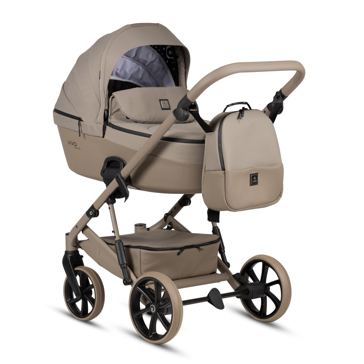 Tutis Viva 6+ Essential 2-in-1 Stroller - Warm Grey