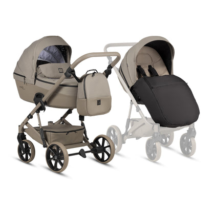 Tutis Viva 6+ Essential 2-in-1 Stroller - Warm Grey