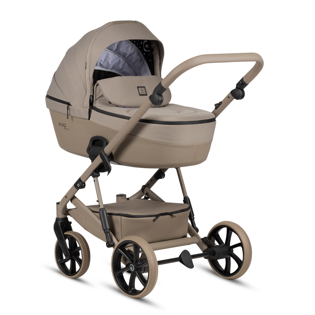 Tutis Viva 6+ Essential 2-in-1 Stroller - Warm Grey