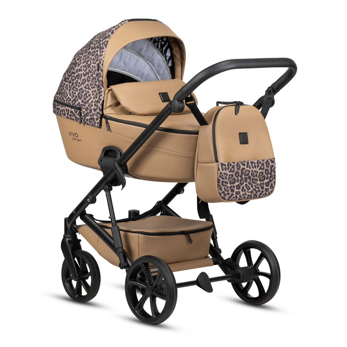 Tutis Viva 6+ Wild Elegance 2-in-1 Stroller - Savannah Brown
