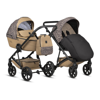 Tutis Viva 6+ Wild Elegance 2-in-1 Stroller - Savannah Brown