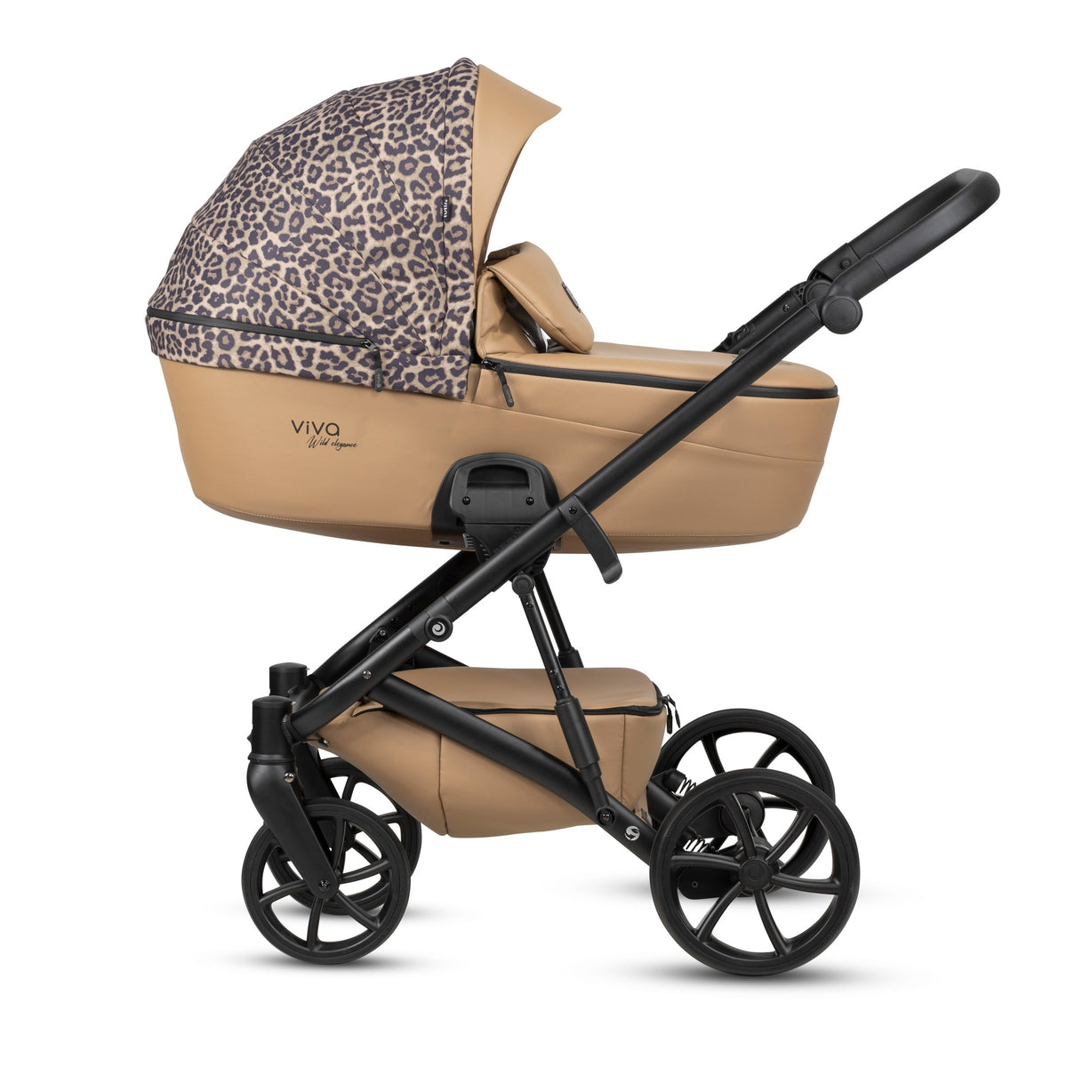 Tutis Viva 6+ Wild Elegance 2-in-1 Stroller - Savannah Brown