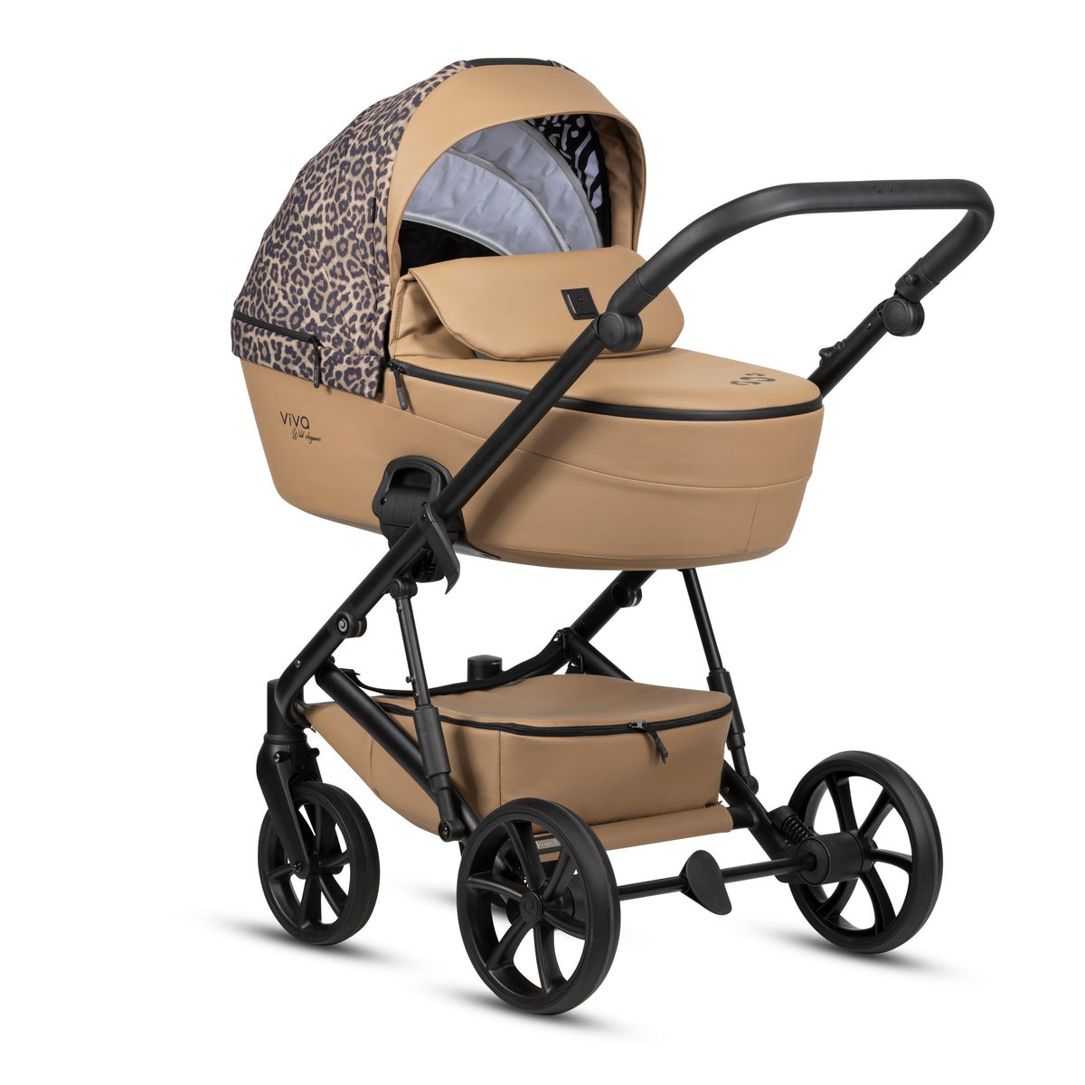 Tutis Viva 6+ Wild Elegance 2-in-1 Stroller - Savannah Brown