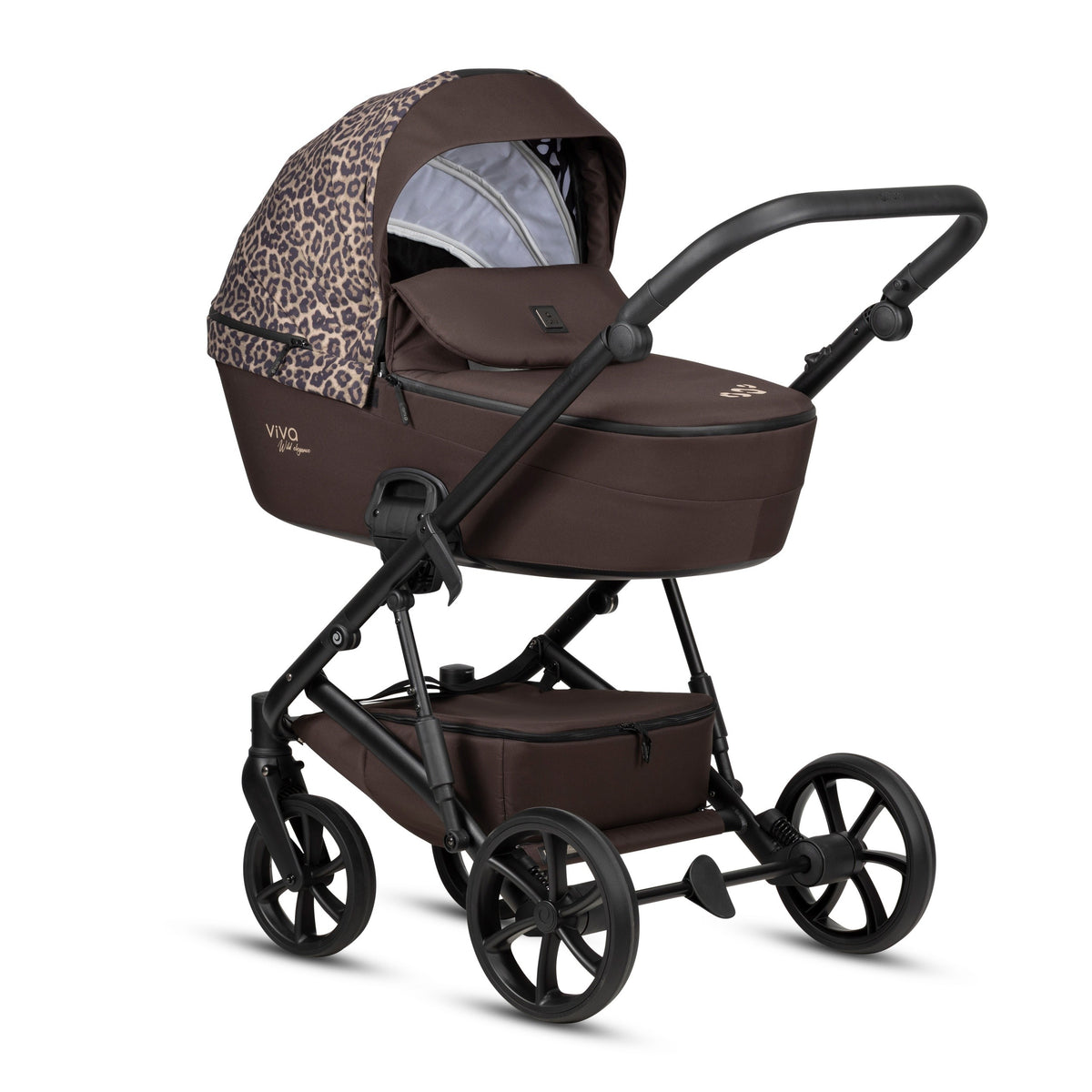 Tutis Viva 6+ Wild Elegance 2-in-1 Stroller - Wild Moca