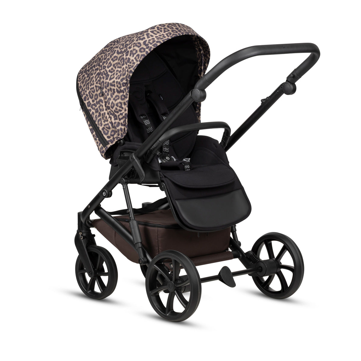 Tutis Viva 6+ Wild Elegance 2-in-1 Stroller - Wild Moca