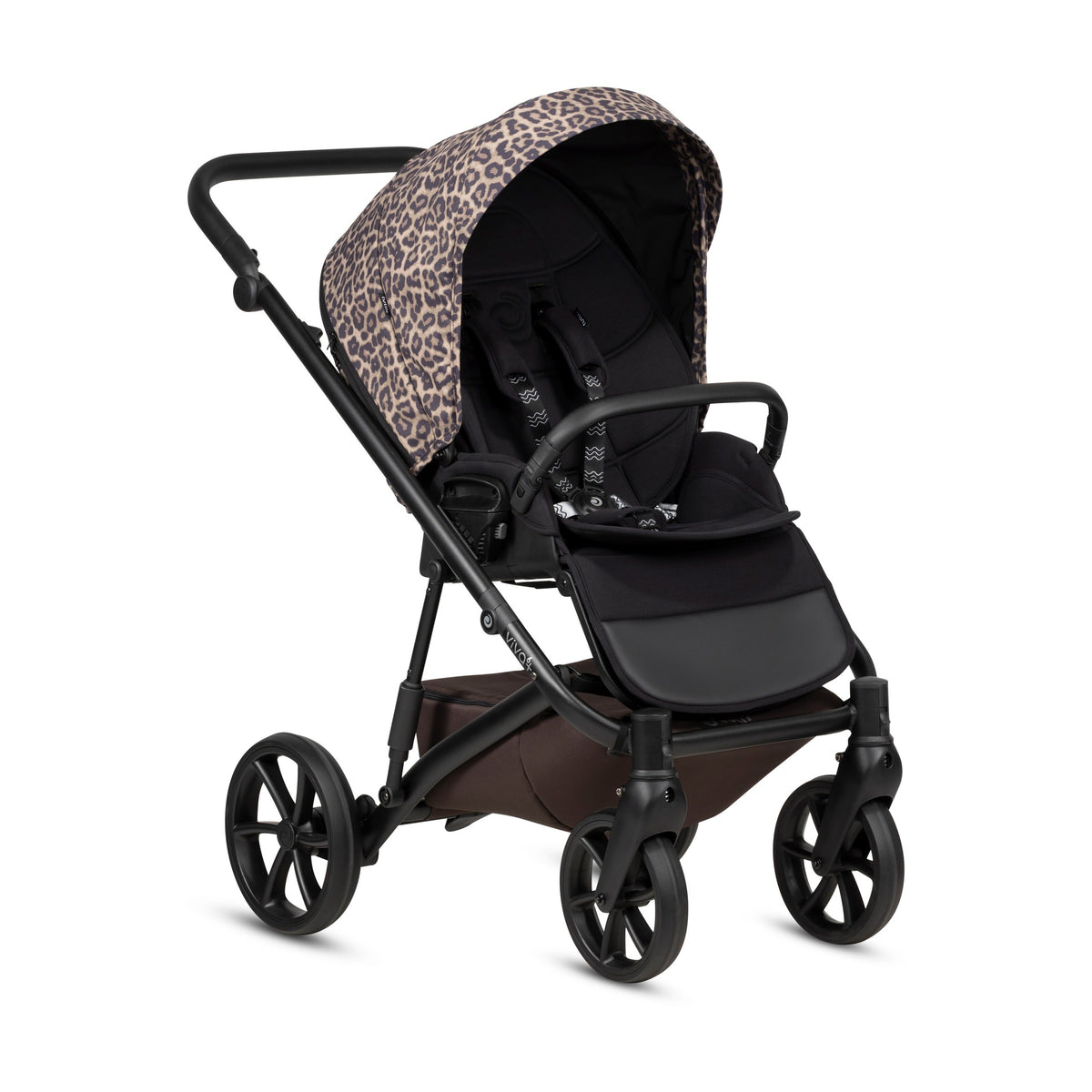 Tutis Viva 6+ Wild Elegance 2-in-1 Stroller - Wild Moca