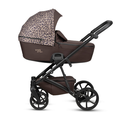 Tutis Viva 6+ Wild Elegance 2-in-1 Stroller - Wild Moca
