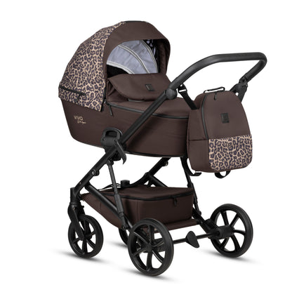 Tutis Viva 6+ Wild Elegance 2-in-1 Stroller - Wild Moca